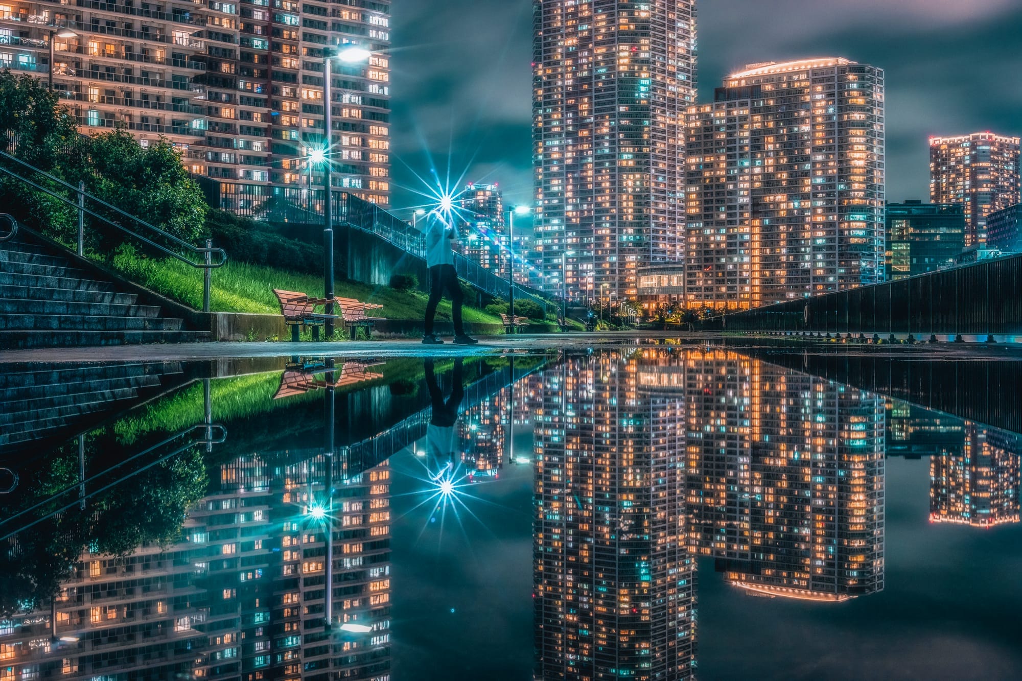 自然背景ポートレート 作例 8